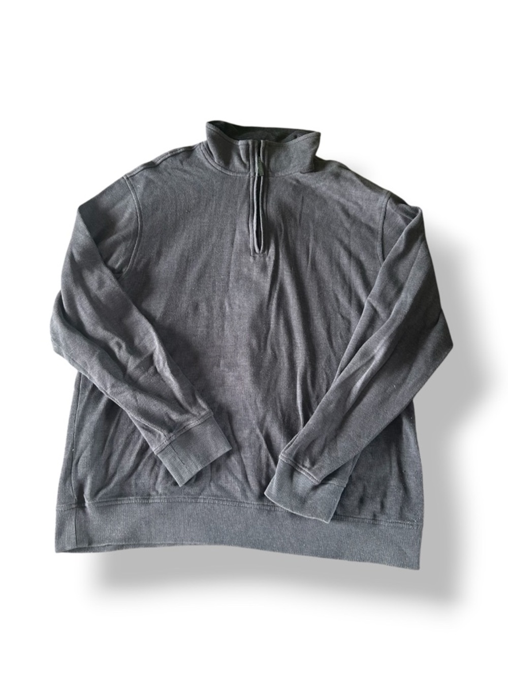 [Van Heusen] Gray Quarter Zip